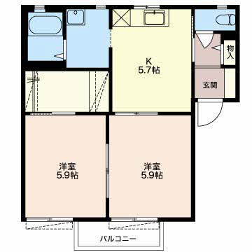 パストラル尾花 B202号-16