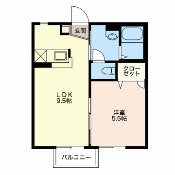 ドミール山田 B102号-2