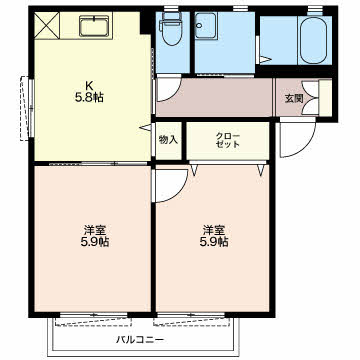 ガーデンクレス野木Ｂ 0101号-16
