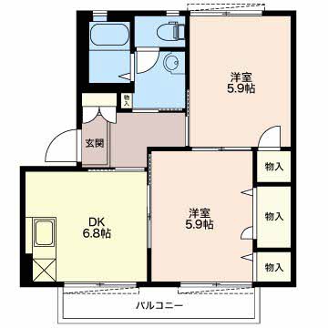 ハウス　ウッドベルＡ A102号-16