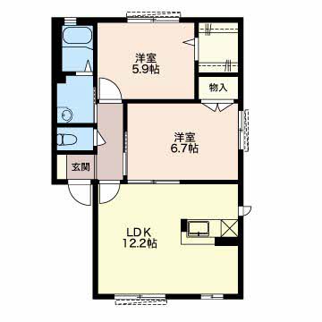 ドミールゆうひがおかC101-2