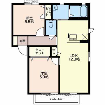 ガーデンハイツ A201号-16