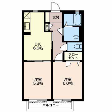 プランドールKURA Ⅱ B202号-2