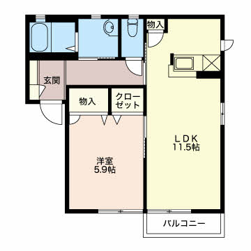 フォーレス ウエスト A102号-16
