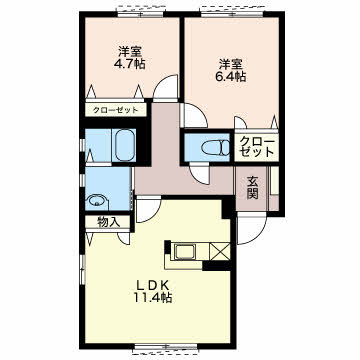 クレール石川B101-2