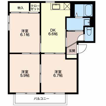 クレールコート A101号-16