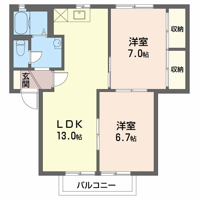 サニーコートⅡ B202号-16