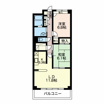 たちばなハイツ 004B号-15