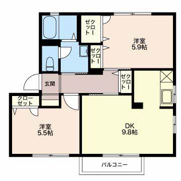 グランコート丸池 D202号-16