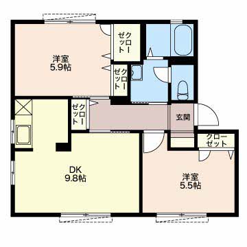 グランコート丸池 D101号-2