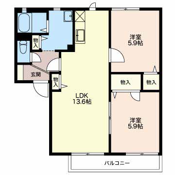 アベニューＳ＆ＨⅡ 0201号-16