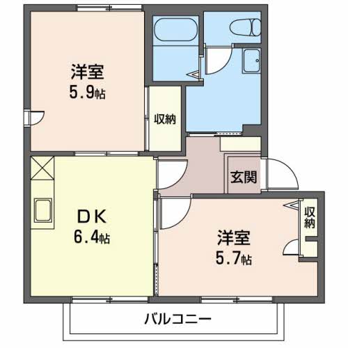 クレセールさくら B202号-16