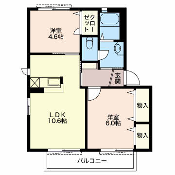 サニーハウス六軒屋 B202号-2