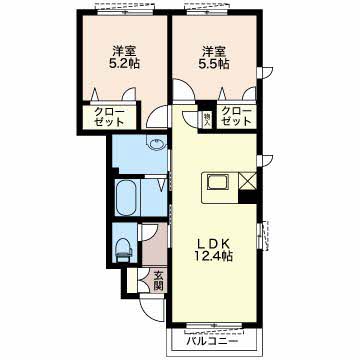 ヴィラ鈴の輪 0103号-2