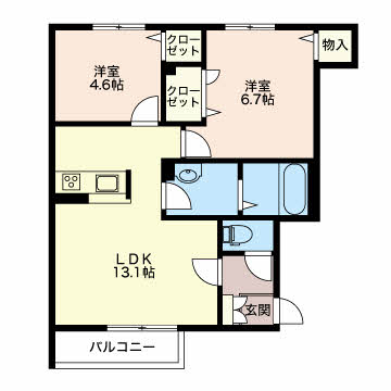 メゾンドブリエ A102号-16