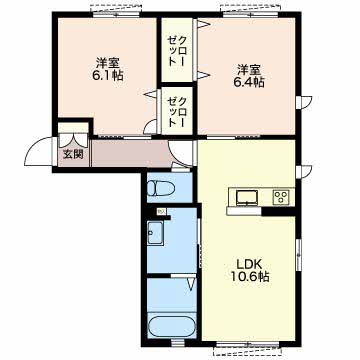 プリメーロ瓢箪山 B101号-2