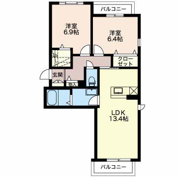 グリーンヒルズ仲ノ町 0201号-15