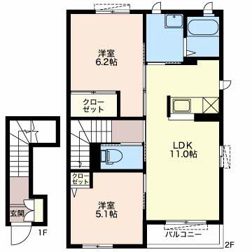 大坪ハイツA202-2