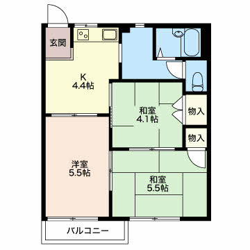 セゾンヴェールB202-2