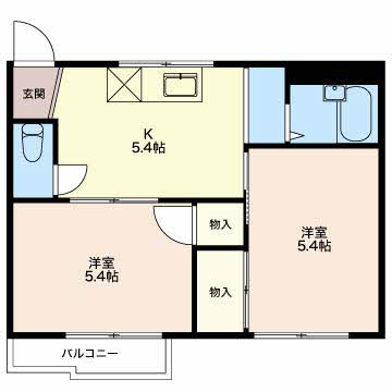 レジデンス南津C202-2