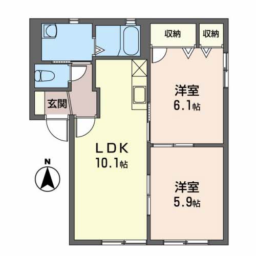 サンシャイン若草A101-2