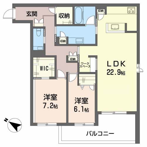 Ｕｔｏｌｅ　Ａ（ユートレア）Ｎ棟 0311号-16
