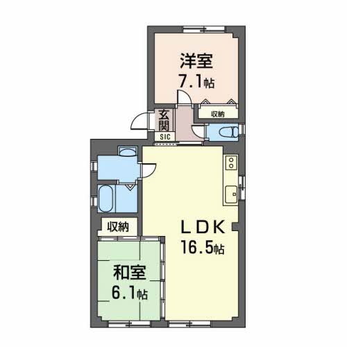 シャトーハイツ青柳 0101号-1