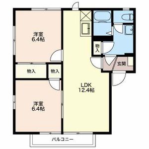 フレグランス　ヴェルジェ B202号室