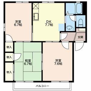 グリーンベールさかい A201号室