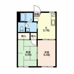 ＫＭハイツ B103号-2