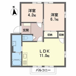 エクセル南牛川 0201号室