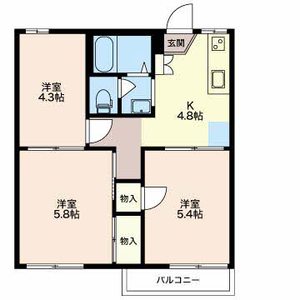 フレグランス今沢 0201号室