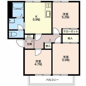 サニーハウスＥ　Ⅰ A201号-16