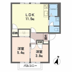 リバーヒルズ 0102号室