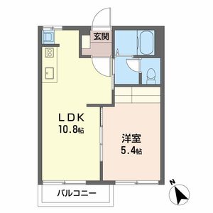 フレグランスＨＡＳＡＭＡ A202号室