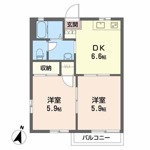 ハイツナガツカ A201号室