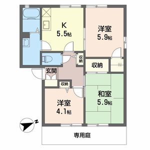 サンハイツ新川 A102号室