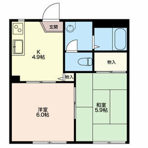 クレール A103号室