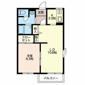 ニューエステート B201号室