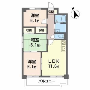 シャトレＭ 0203号室