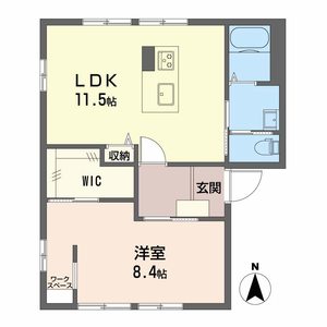 グリーンステージ A105号室