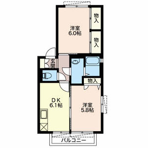 ドミール二の岡 C201号-15