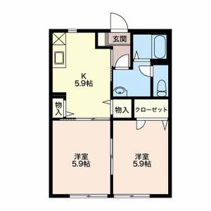 シャーメゾン水上 B102号室