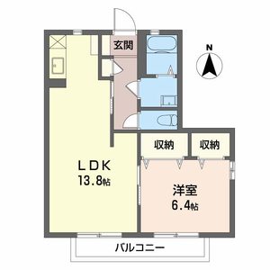 サニーコーポ西林田 A101号室