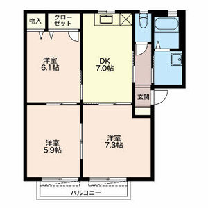 ヴィヴレ B103号室
