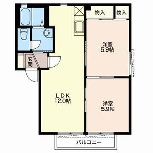 フォレストパル B202号室