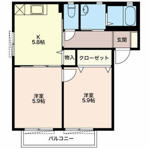 アルストロメリア B201号室