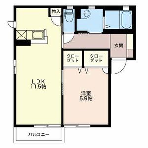 クレセールおぶせ A201号室