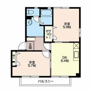 パティオ A201号室