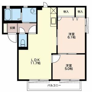 サニーユアーズｆｋ　Ｄ 0202号室